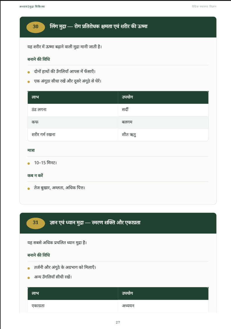 मुद्रा चिकित्सा